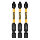 BITS PH2 FLEXTORQ 1/4 POL 3 PEÇAS DEWALT DWAF2PH2IR3
