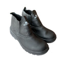 BOTINA COURO N36 BIDENSIDADE BIQUEIRA PLASTICO WORKER