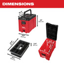 CAIXA FERRAMENTAS COMPACTA PACKOUT MILWAUKEE
