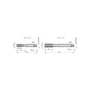 JOGO MACHO MANUAL AÇO RAPIDO M14 X 1.5MM E559 2 PEÇAS DORMER