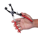 ALICATE ABRACADEIRAS ELASTICAS PONTA CURVA R19401002