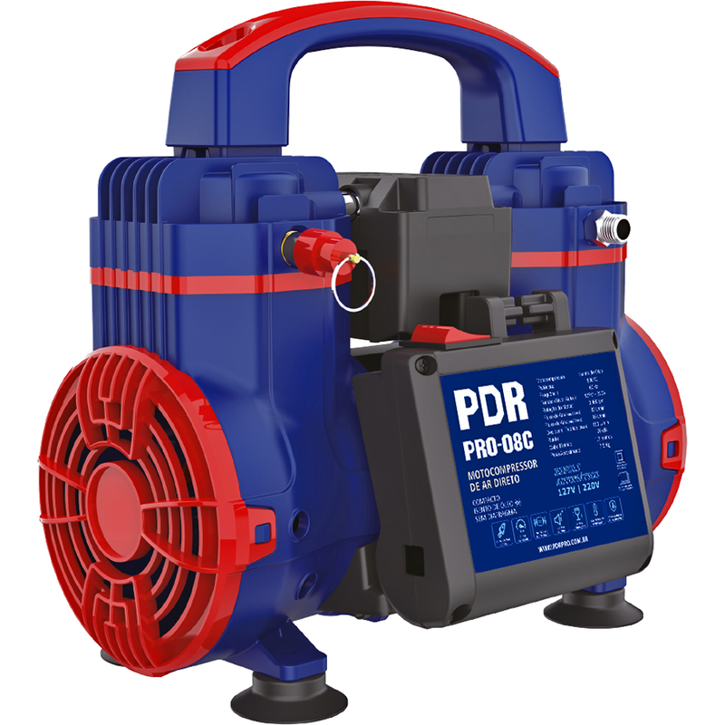 MOTOCOMPRESSOR AR DIRETO PDR BIVOLT 830W CALIBRAR PNEU