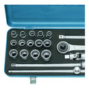 JOGO SOQUETES ESTRIADOS 1/4 A 1.1/4 POL 25 PEÇAS GEDORE