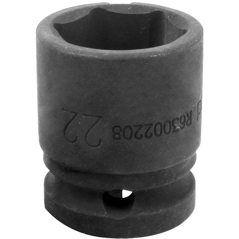 SOQUETE SEXTAVADO IMPACTO ENCAIXE  1/2 POLEGADA 22MM GEDORE RED