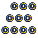 DISCO FLAP DUAL TRIM 4.1/2 X 7/8 GRAO 80 DEWALT DW8410T 10 UN
