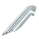 JOGO CHAVE ALLEN ABAULADA T EXTRA LONGA 1.5MM-10MM 9 PECAS SATA ST09124SJ