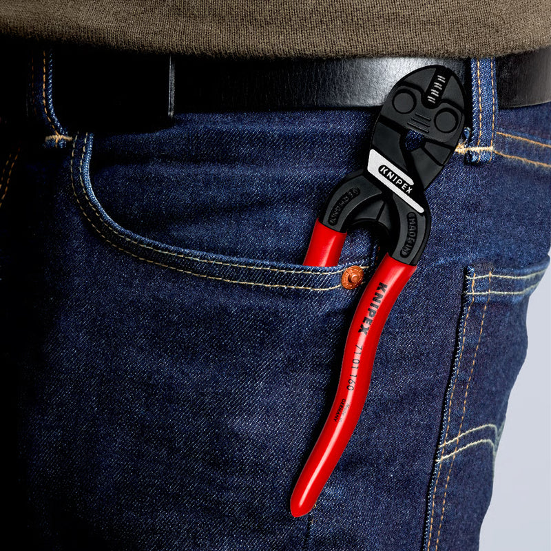 ALICATE CORTE LATERAL FORÇA DUPLA 6 POL 3,0MM KNIPEX 71 01 160