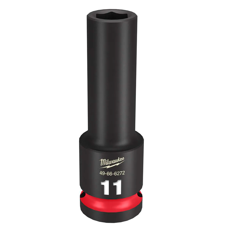 SOQUETE IMPACTO ENCAIXE 1/2 POL 11MM X 78MM MILWAUKEE