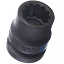 SOQUETE IMPACTO ESTRIADO 1/2 POL 17MM KINGTONY