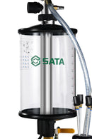 COLETOR ÓLEO VÁCUO 70L RECIPIENTE INSPEÇÃO SATA