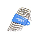 JOGO CHAVE TORX CURTA T10-T40 07 PEÇAS KINGTONY 20407PR