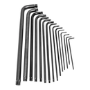 JOGO CHAVES TORX T6-T60 15 PEÇAS GEDORE