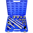 JOGO SOQUETES SEXTAVADO 3/4 22-50MM 14 PEÇAS KINGTONY