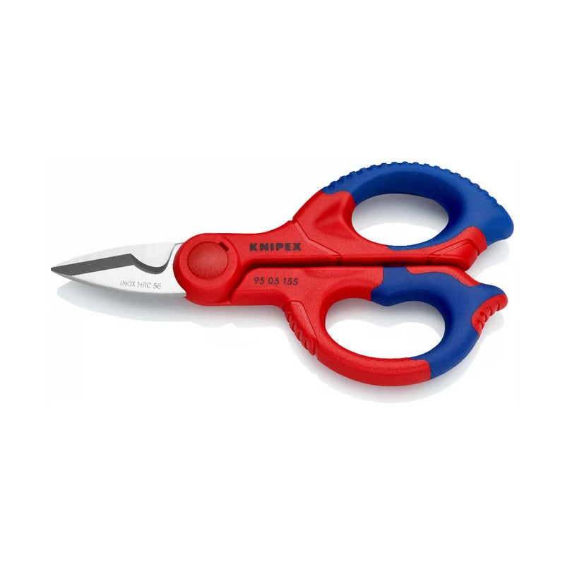 TESOURA UNIVERSAL ELETRICISTA 155MM KNIPEX 95 05 155 SB