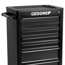 CARRO OFICINA FERRAMENTAS 7 GAVETAS PRETO GEDORE 1584-7P