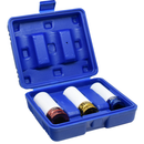 JOGO SOQUETES LONGO 1/2" 17MM 19MM e 21MM 3 PEÇAS PDR