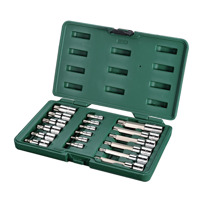 JOGO SOQUETES BITS TORX T10-T60 18 PECAS SATA ST09052SJ