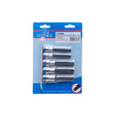 JOGO SOQUETE PERFIL RIBE M7-M13 ENCAIXE 3/8 1/2 KINGTONY 3105PR