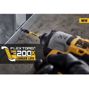 BITS PH1 FLEXTORQ ENCAIXE 1/4 3 PEÇAS DEWALT DWAF2PH1IR3