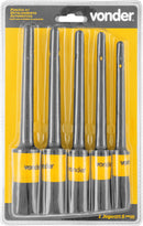 JOGO PINCEIS DETALHAMENTO AUTOMOTIVO 5 PECAS - VONDER