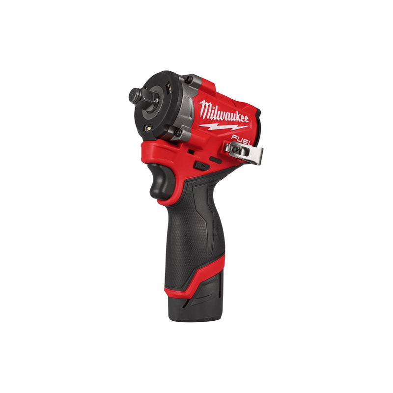 CHAVE IMPACTO MILWAUKEE 1/2 M12 FUEL 745NM BATERIA CARREGADOR
