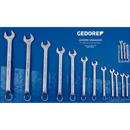 JOGO CHAVES COMBINADAS 1/4-1.1/4" 16 PECAS GEDORE 1B-16P
