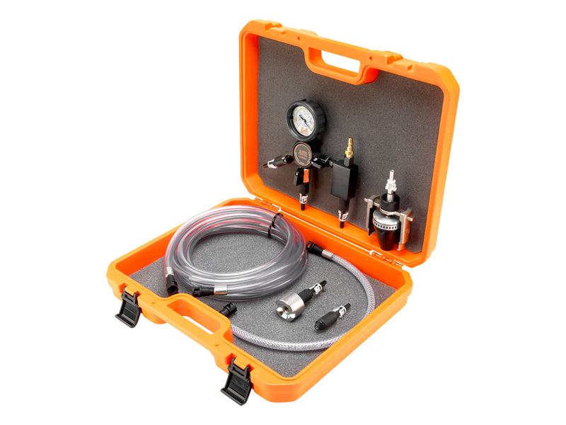 EQUIPAMENTO TESTE ESTANQUEIDADE VACUO SISTEMA ARREFECIMENTO MOTORES OTTO/DIESEL RAVEN