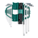 JOGO CHAVE ALLEN ABAULADA T EXTRA LONGA 1.5MM-10MM 9 PECAS SATA ST09124SJ