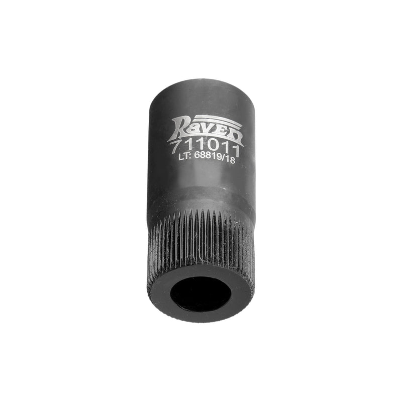 CHAVE SOQUETE ESTRIADO 28MM PORTA INJETOR OM616 RAVEN 711011