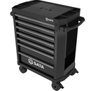 CARRO OFICINA FERRAMENTAS 7 GAVETAS PRETO SATA