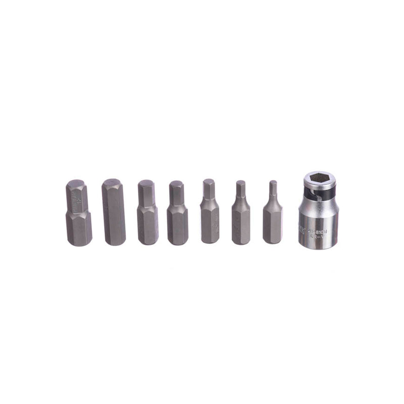 JOGO PONTA BITS HEXAGONAL ALLEN 04-12MM 15 PEÇAS KINGTONY