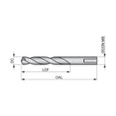 BROCA AÇO RAPIDO HSS REVENIDA BRONZE 09MM A321 DORMER