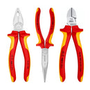 JOGO ALICATES VDE ISOLADO 1000V 3 PEÇAS KNIPEX 00 20 12