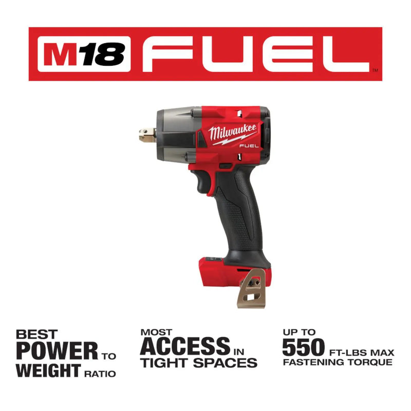 CHAVE IMPACTO 1/2 18V FUEL MILWAUKEE 2962-159N 745NM