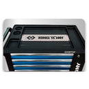 CARRINHO METALICO AZUL 7 GAVETAS 153 FERRAMENTAS KINGTONY