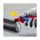 LAMINA DESENCAPADORA CURVADA COM CATRACA KNIPEX 16 50 145 SB