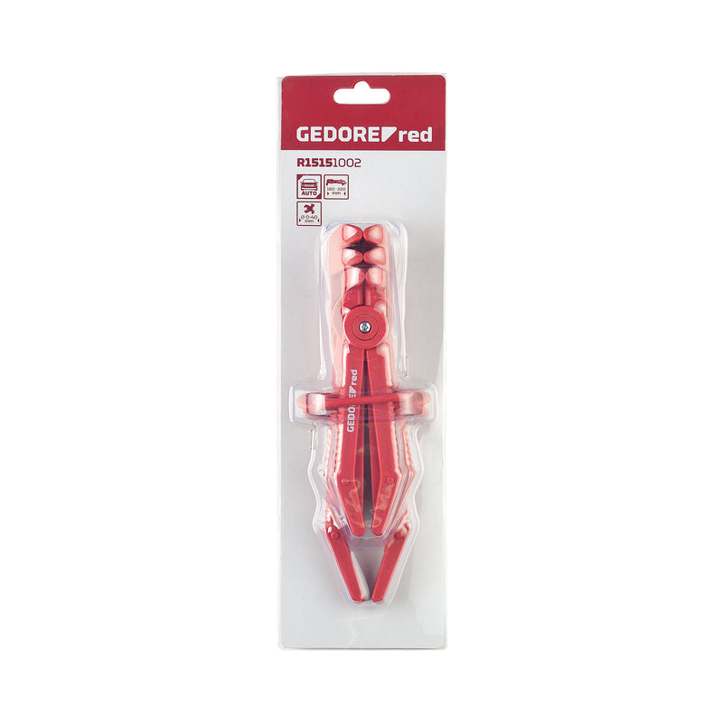 JOGO PINCAS APERTAR MANGUEIRAS 3 PEÇAS GEDORE RED R15151002