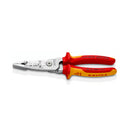 ALICATE DESENCAPADOR ELETRICISTA 200MM VDE ISOLADO CABO PVC KNIPEX