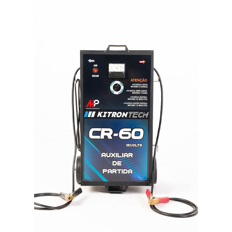 CARREGADOR BATERIAS CR-60 AUTOMOTIVO 60A BV KITRON TECH