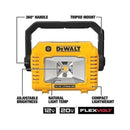 LANTERNA REFLETOR LED PROFISSIONAL TASK LIGHT 2000L 20V DEWALT DCL077B
