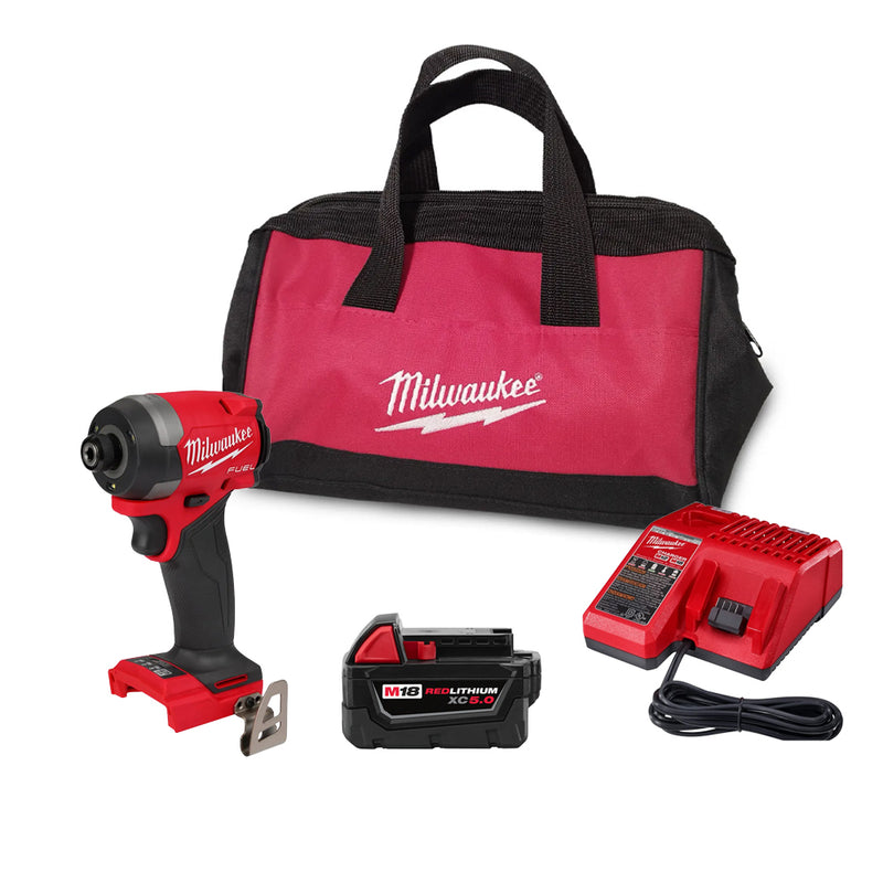 PARAFUSADEIRA IMPACTO 1/4 M18 FUEL MILWAUKEE 2953-159