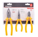 JOGO ALICATES 3 PEÇAS GEDORE ROBUST