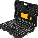 MALETA JOGO FERRAMENTAS DEWALT 155 PEÇAS TOUGHSERIES