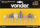 JOGO PONTAS MONTADA VONDER 10 PEÇAS