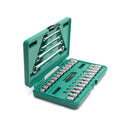 JOGO SOQUETE TORX 1/4 3/8 CHAVES E-TORX 35 PEÇAS SATA ST09010SJ