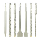 JOGO TALHADEIRA/BROCA SDS PLUS 7 PEÇAS WORKER