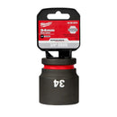 SOQUETE IMPACTO SEXTAVADO 3/4 34MM MILWAUKEE 49-66-6372