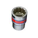 JOGO SOQUETES ESTRIADOS 5/16-1-1/4 POL 24 PECAS ENCAIXE 1/2 KINGTONY