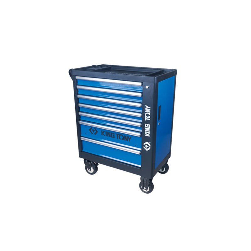 CARRO FERRAMENTAS 7 GAVETAS PORTA LATERAL AZUL KINGTONY