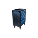 CARRINHO METALICO AZUL 7 GAVETAS 153 FERRAMENTAS KINGTONY